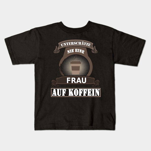 Frau Power Girlspower Frauentag Muttertag Kids T-Shirt by FindYourFavouriteDesign